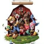 Bing Cherry Farm Animal Book Once Upon A Farm LGBTQ+ Story 4-8-0