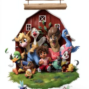 Bing Cherry Farm Animal Book Once Upon A Farm LGBTQ+ Story 4-8-0
