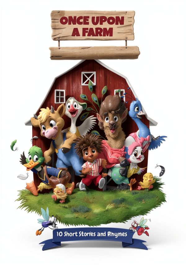 Bing Cherry Farm Animal Book Once Upon A Farm LGBTQ+ Story 4-8-0